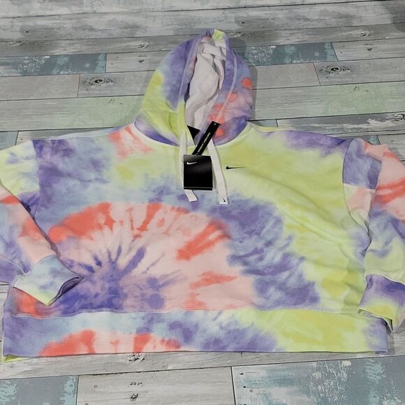 Tie-Dye Nike Hoodie & Jogger Outfit sz Medium NWT - Picture 2 of 6